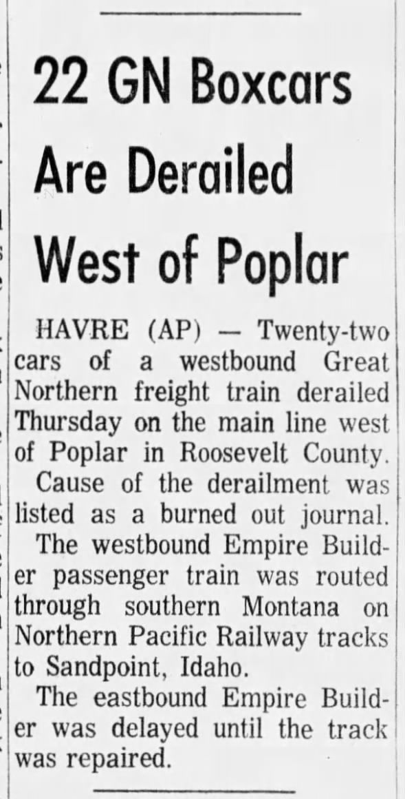 Clipping from The Missoulian